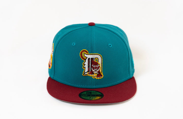 Custom New Era 59Fifty Detroit Tigers Stadium Side Patch Fitted Hat