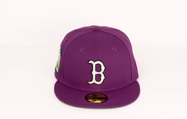 Boston Red Sox 1999 All Star Game New Era 59FIFTY Fitted Hat (Stone Black Green Under BRIM) 7 1/2