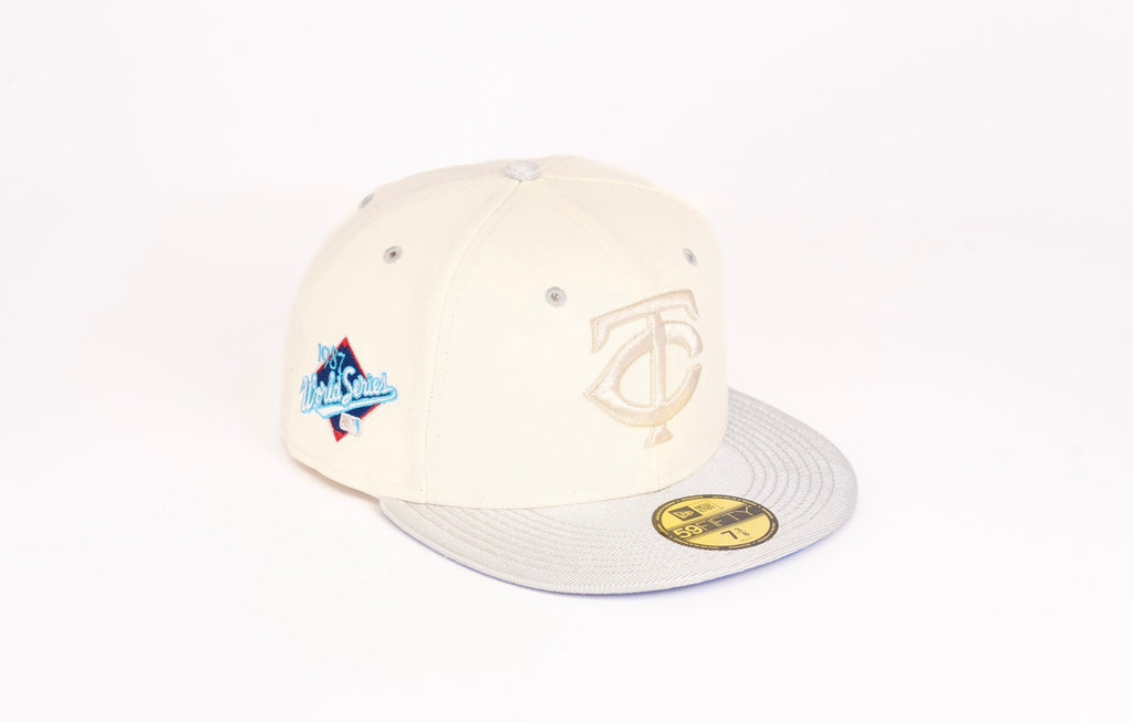 NEW ERA LOGO HISTORY 59FIFTY FITTED - MINNESOTA TWINS (1987) – Undefeated