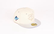 New Era 59Fifty Minnesota Twins 1987 World Series 'Wrestling Pack' Fitted Hat Chrome White/Metallic Silver/Blue