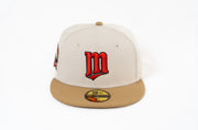 Custom New Era 59Ffity Minnesota Twins HHH Metrodome Fitted Hat