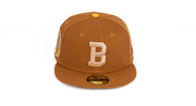 New Era 59Fifty Boston Braves 1943 All Star Game 'Stone Age Pack' Fitted Hat Toasted Peanut/Tan/Yellow
