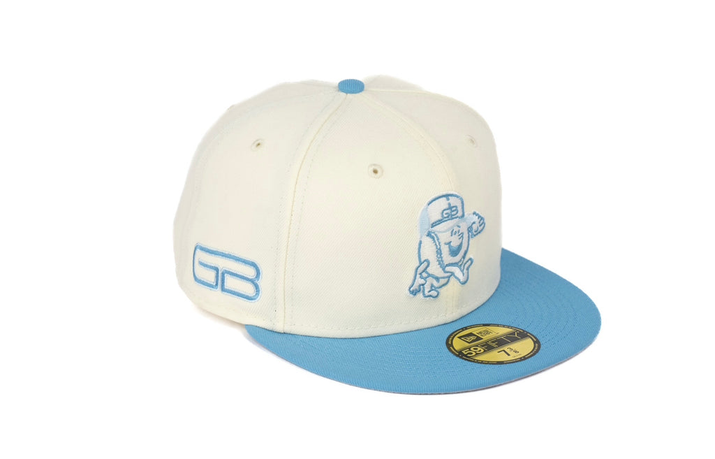 Huf Classic H 5950 New Era Hat in Blue - Size 7 3/8