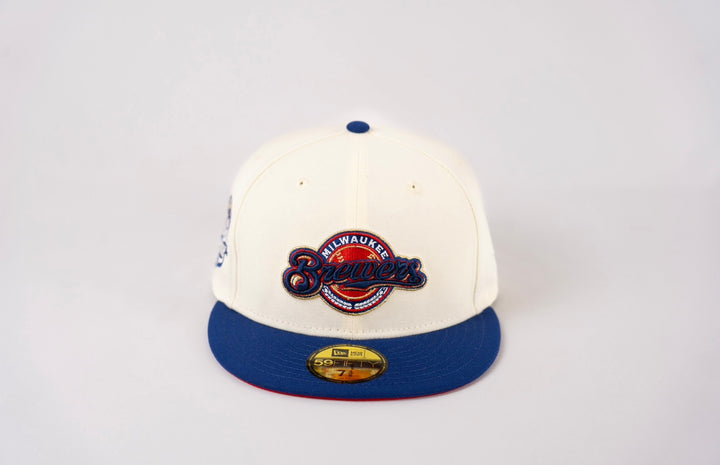 New Era 1 PER PERSON Custom New Era 59Fifty Milwaukee Brewers 2002 All Star Game Fitted Hat - Accessories - View 2