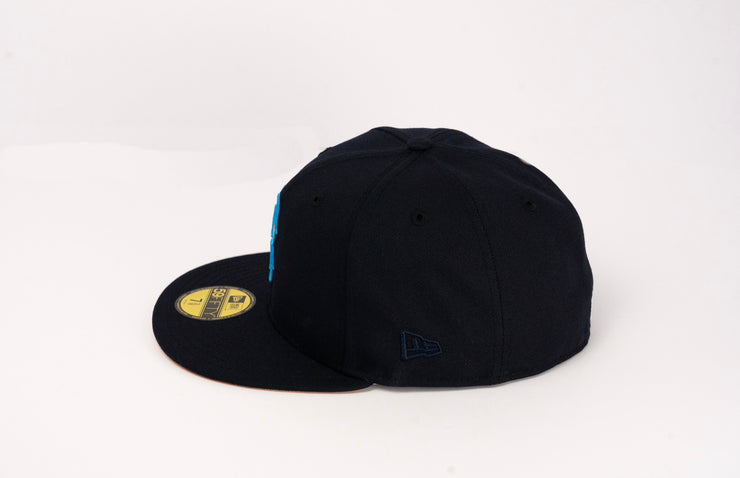 Toronto Blue Jays New Era Custom 59FIFTY Black Roses Fitted Hat, 7 7/8 / Black