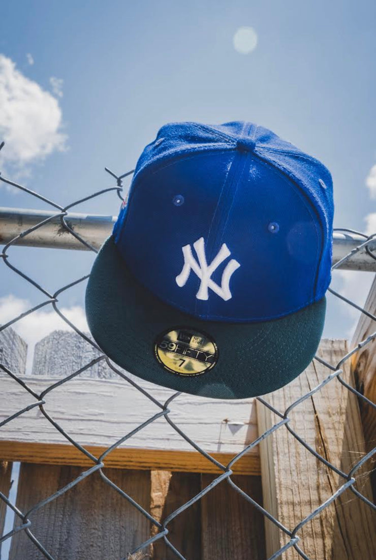 Custom New Era 59Ffity New York Yankees 2001 World Series Fitted Hat