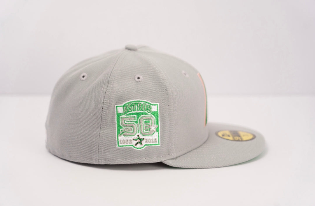 New Era 59Fifty Houston Astros 50 Years Side Patch &