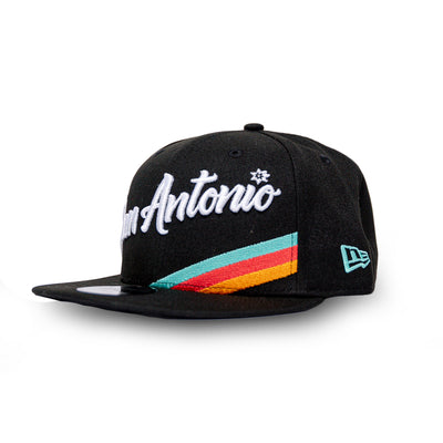 New Era San Antonio Spurs Snapback Black/Teal/Pink/Orange/White