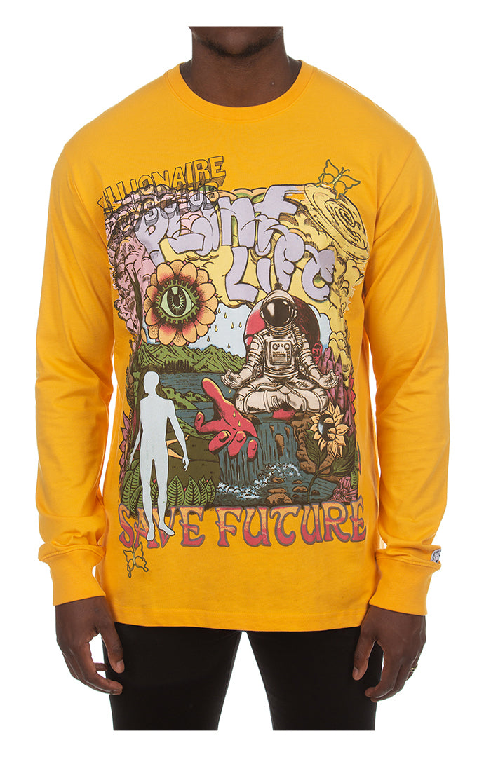 Billionaire Boys Club BB Plant Life LS Knit Tee